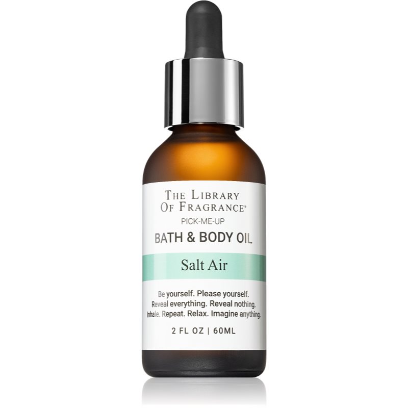 The Library of Fragrance Salt Air telový olej do kúpeľa unisex 60 ml