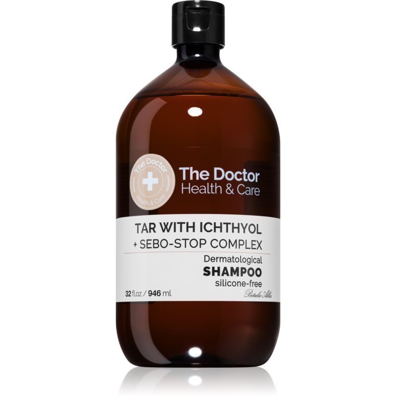 The Doctor Tar with Ichthyol  Sebo-Stop Complex šampón na mastné vlasy 946 ml