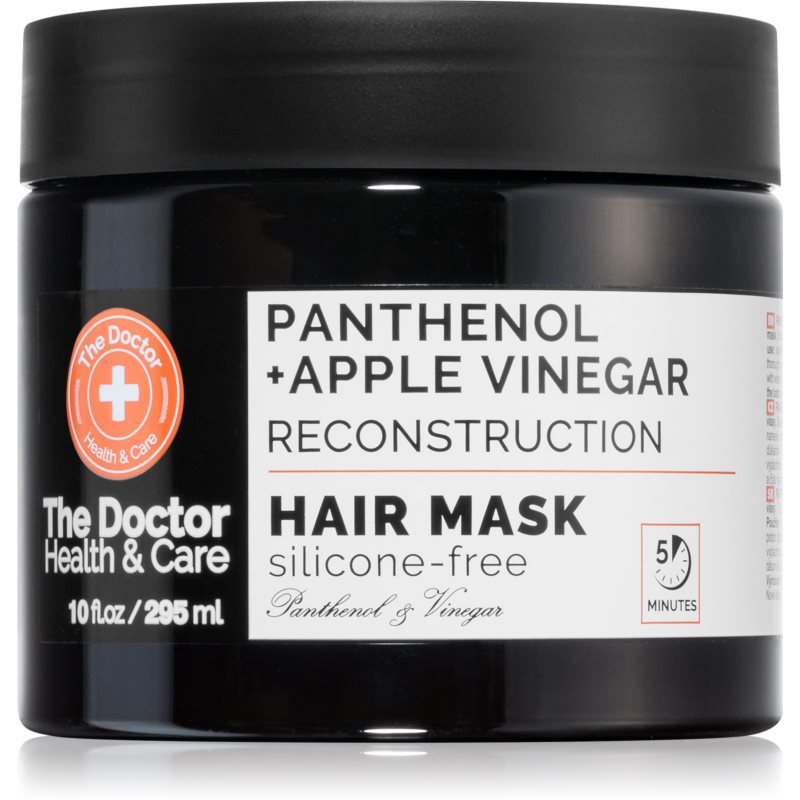 The Doctor Panthenol  Apple Vinegar Reconstruction vyživujúca maska na vlasy s panthenolom 295 ml