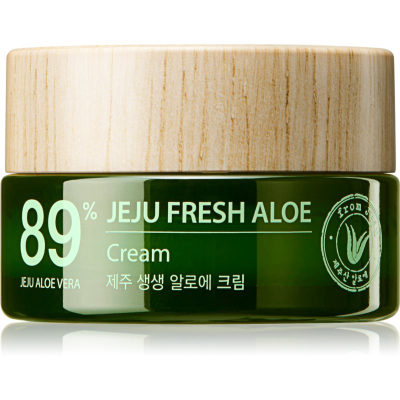 The Saem Jeju Fresh Aloe 89 percent hydratačný gélový krém 50 ml