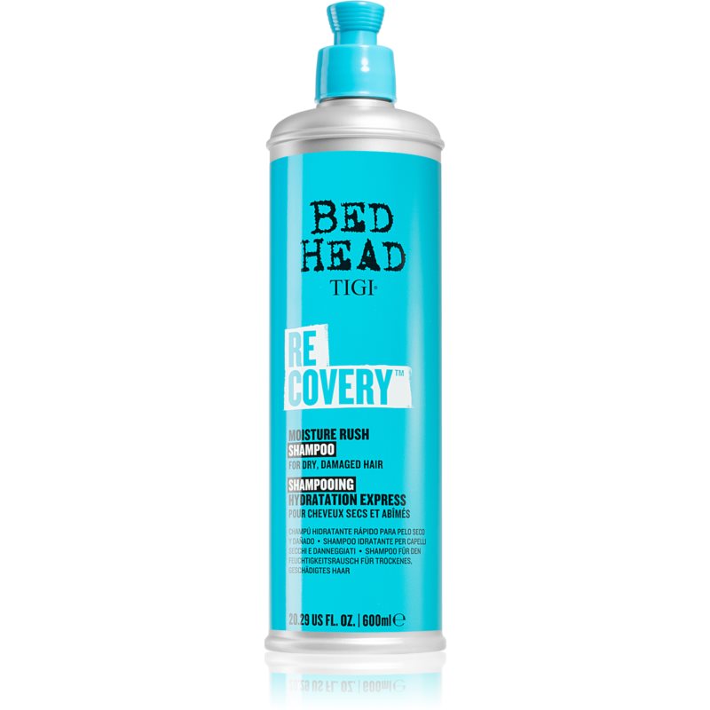 TIGI Bed Head Recovery hydratačný šampón pre suché a poškodené vlasy 600 ml