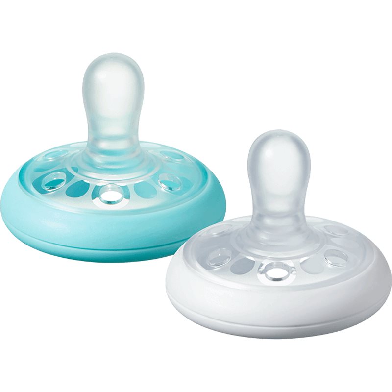 Tommee Tippee Closer To Nature Breast-like 6-18 m cumlík Natural 2 ks