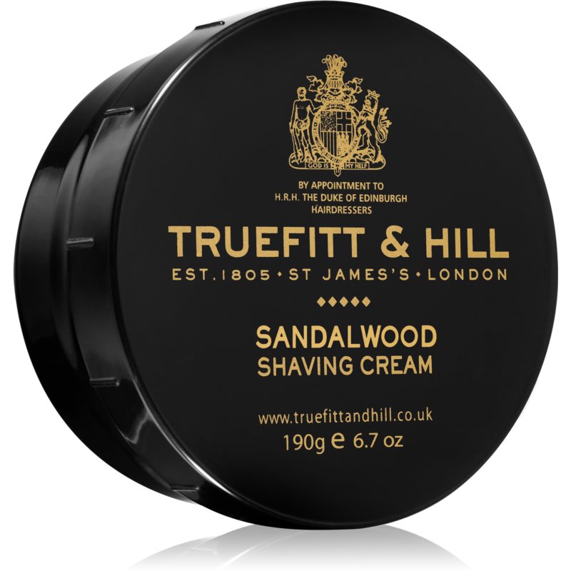 Truefitt  Hill Sandalwood hydratačný krém na holenie pre mužov 190 g
