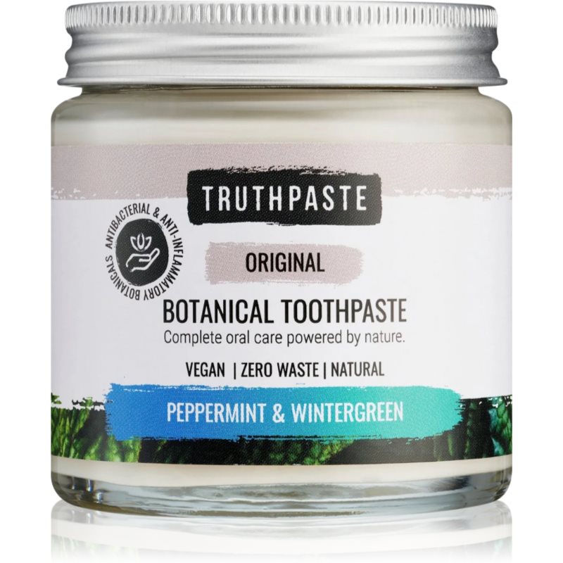 Truthpaste Original prírodná zubná pasta Peppermint  Wintergreen 100 ml