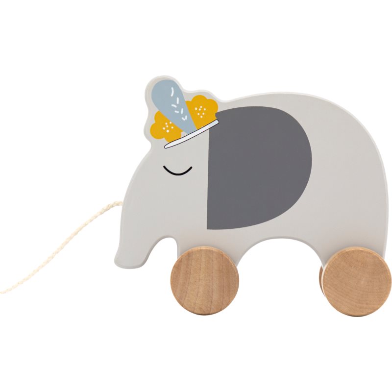 Tryco Wooden Elephant Pull-Along Toy hračka z dreva 10m 1 ks