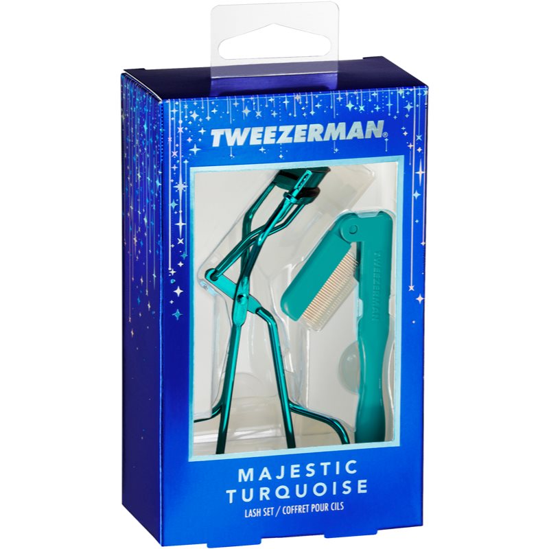 Tweezerman Majestic Turquoise darčeková sada (na mihalnice)