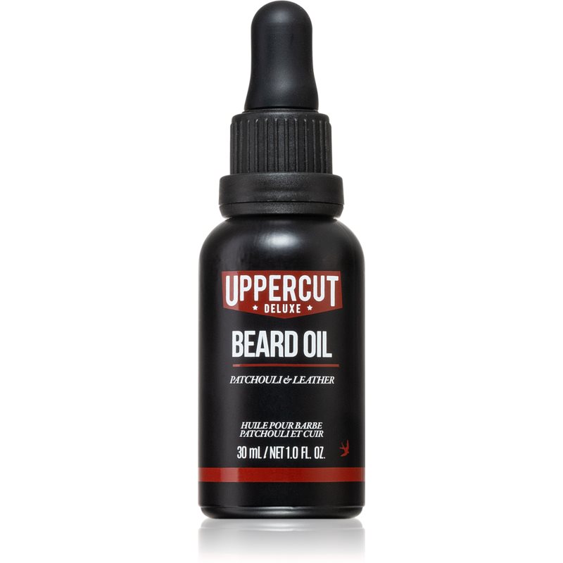 Uppercut Deluxe Beard Oil PatchouliLeather olej na bradu 30 ml