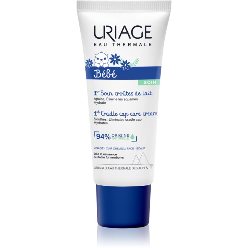 Uriage Bébé 1st Cradle Cap Care Cream upokojujúci krém 40 ml