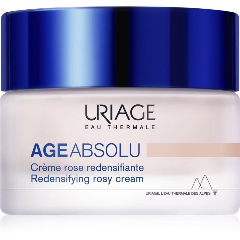 Uriage Age Absolu Redensifying Rosy Cream protivráskový rozjasňujúci krém s liftingovým účinkom s kyselinou hyalurónovou 50 ml