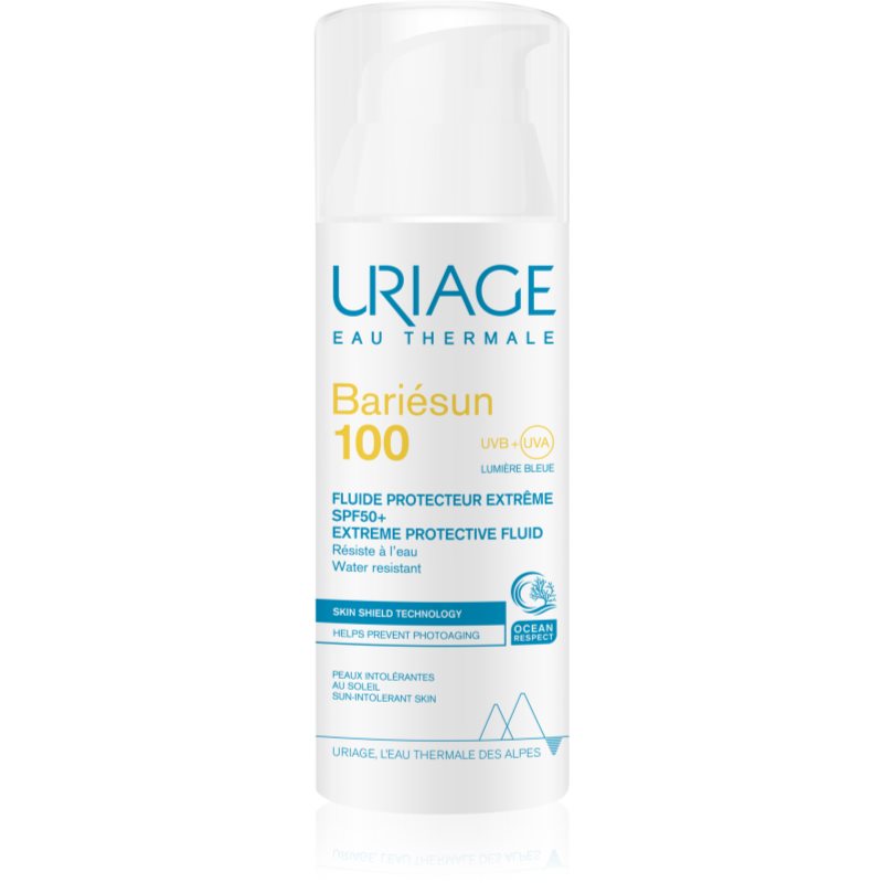 Uriage Bariésun 100 Extreme Protective Fluid SPF 50 ochranný fluid pre veľmi citlivú a intolerantnú pleť SPF 50 50 ml