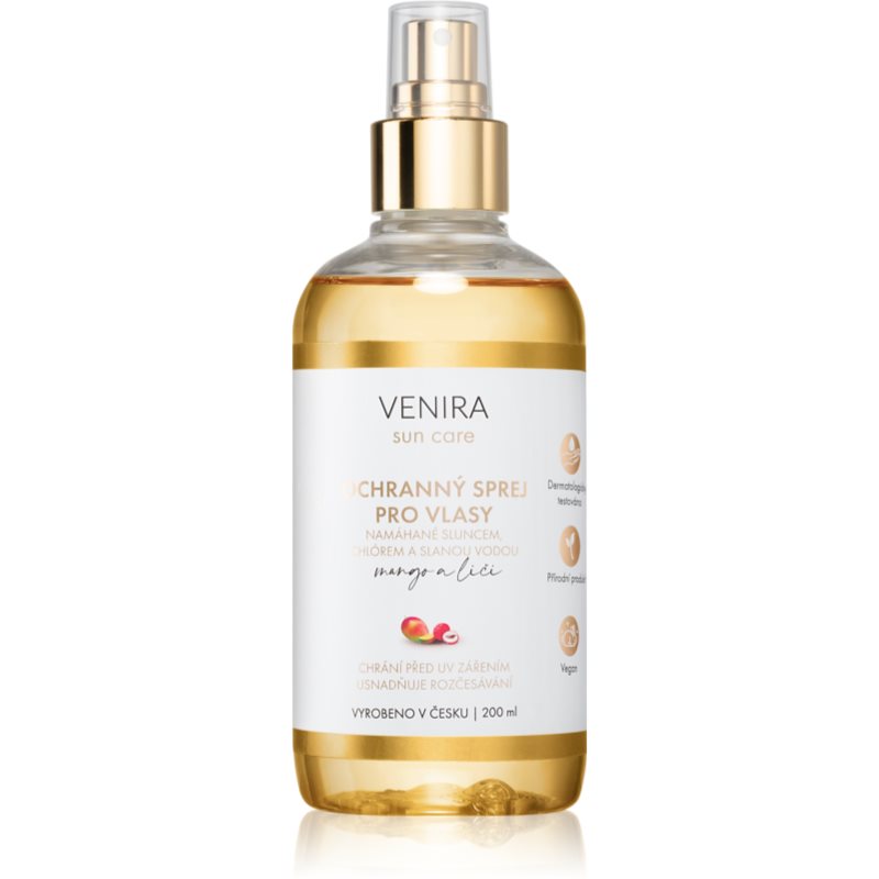 Venira Sun care Ochranný sprej pre vlasy ochranný sprej pre vlasy namáhané slnkom 200 ml