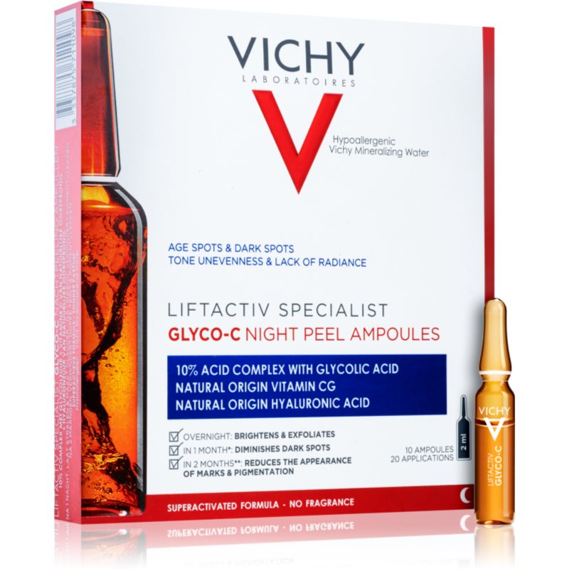 Vichy Liftactiv Specialist Glyco-C ampulky proti pigmentácii na noc 10 x 2 ml
