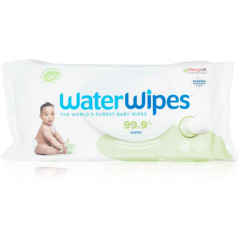 Water Wipes Baby Wipes Soapberry detské jemné vlhčené obrúsky 60 ks