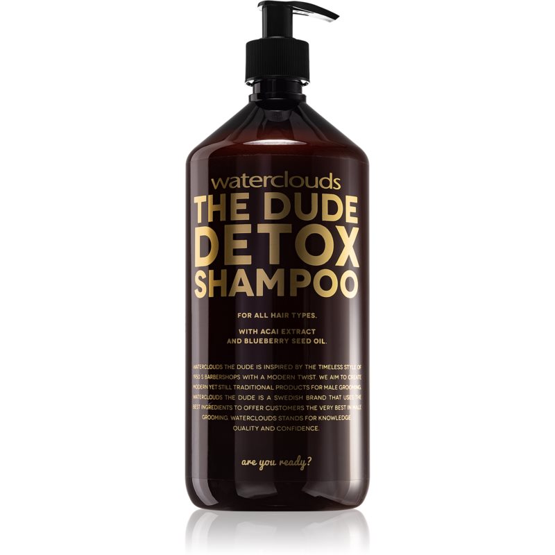 Waterclouds The Dude denný detoxikačný šampón 1000 ml