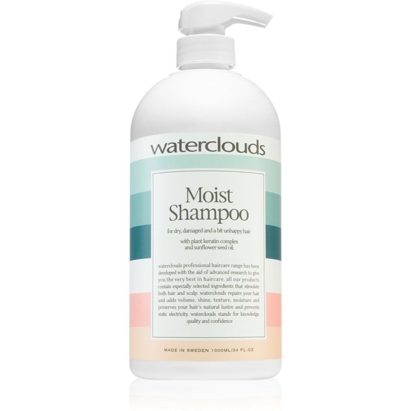 Waterclouds Moist Shampoo hydratačný šampón pre suché vlasy 1000 ml