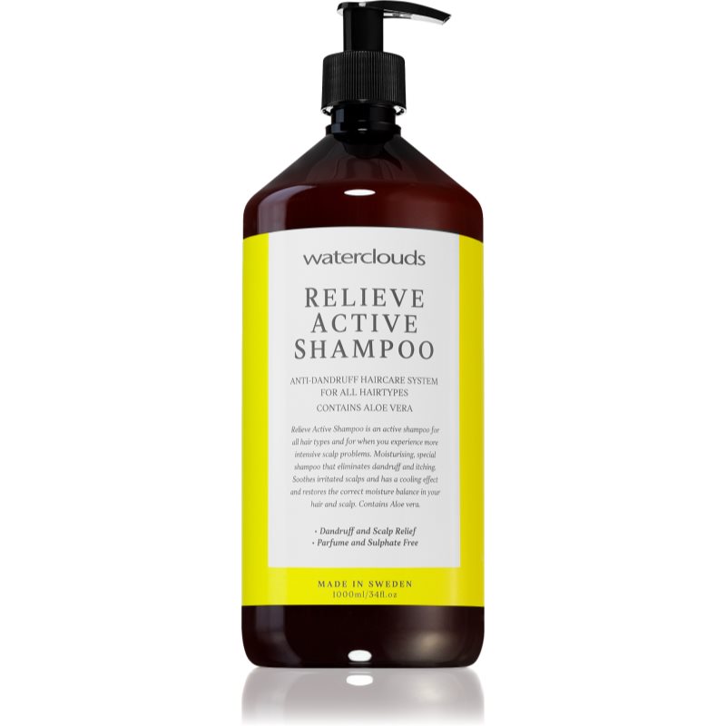 Waterclouds Relieve Active Shampoo šampón proti lupinám 1000 ml