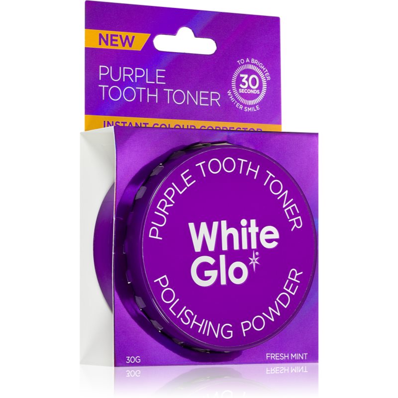 White Glo Purple Tooth Toner Powder bieliaci zubný púder 30 g