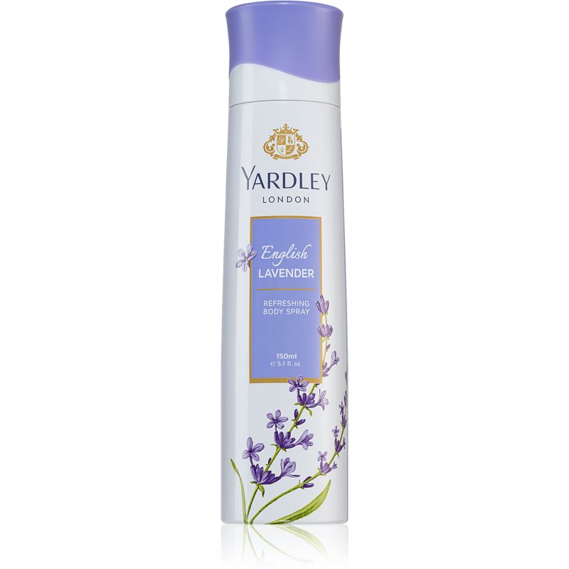 Yardley English Lavender dezodorant v spreji s parfumáciou 150 ml