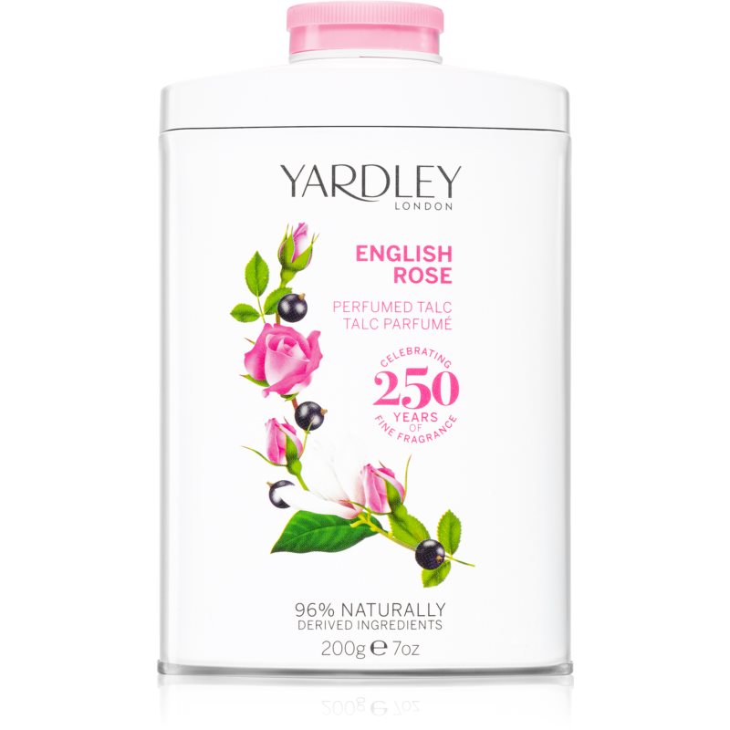 Yardley English Rose parfumovaný púder 200 g
