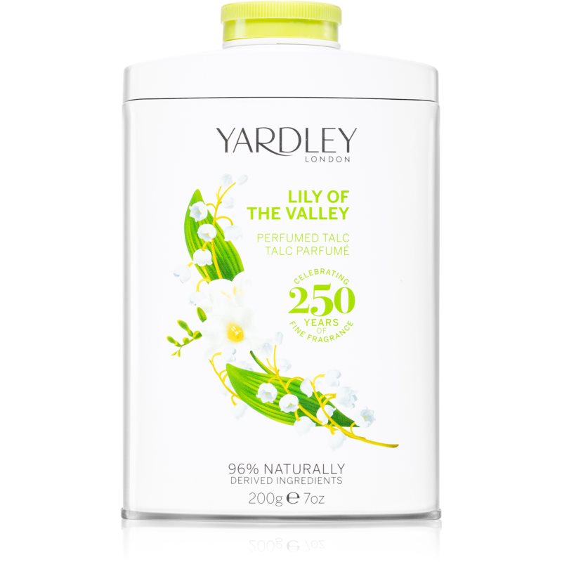 Yardley Lily Of The Valley parfumovaný púder 200 g