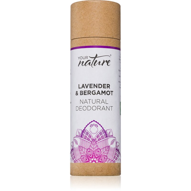 Your Nature Natural Deodorant tuhý dezodorant Lavender  Bergamot 70 g