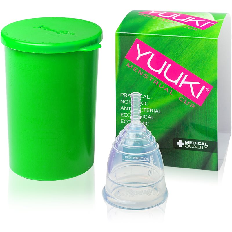 Yuuki Soft 1  kelímok menštruačný kalíšok veľkosť large (⌀ 46 mm, 24 ml) 1 ks