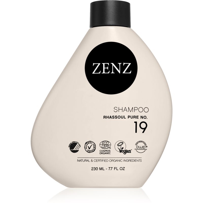 ZENZ Organic Rhassoul Pure No. 19 hydratačný šampón s efektom kondicionéru 230 ml