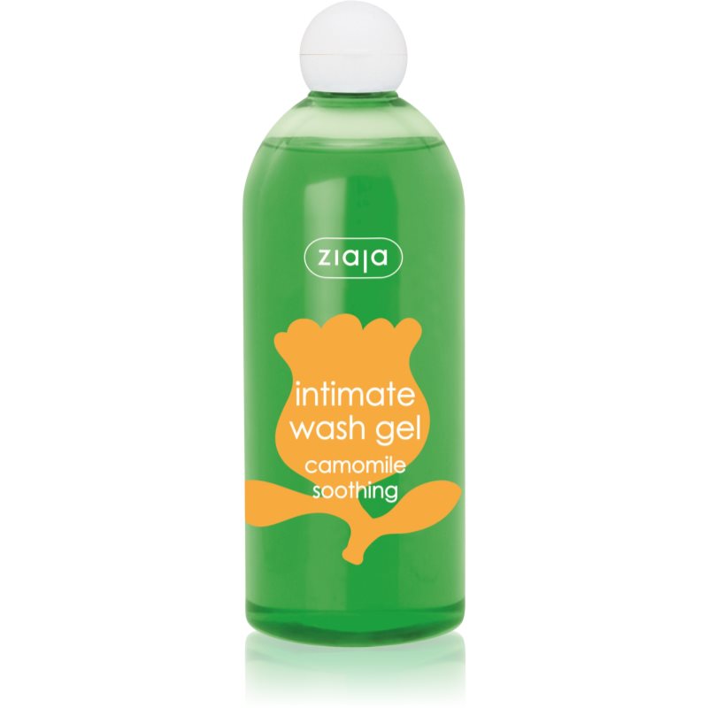Ziaja Intimate Wash Gel Herbal gél pre intímnu hygienu s upokojujúcim účinkom harmanček 500 ml