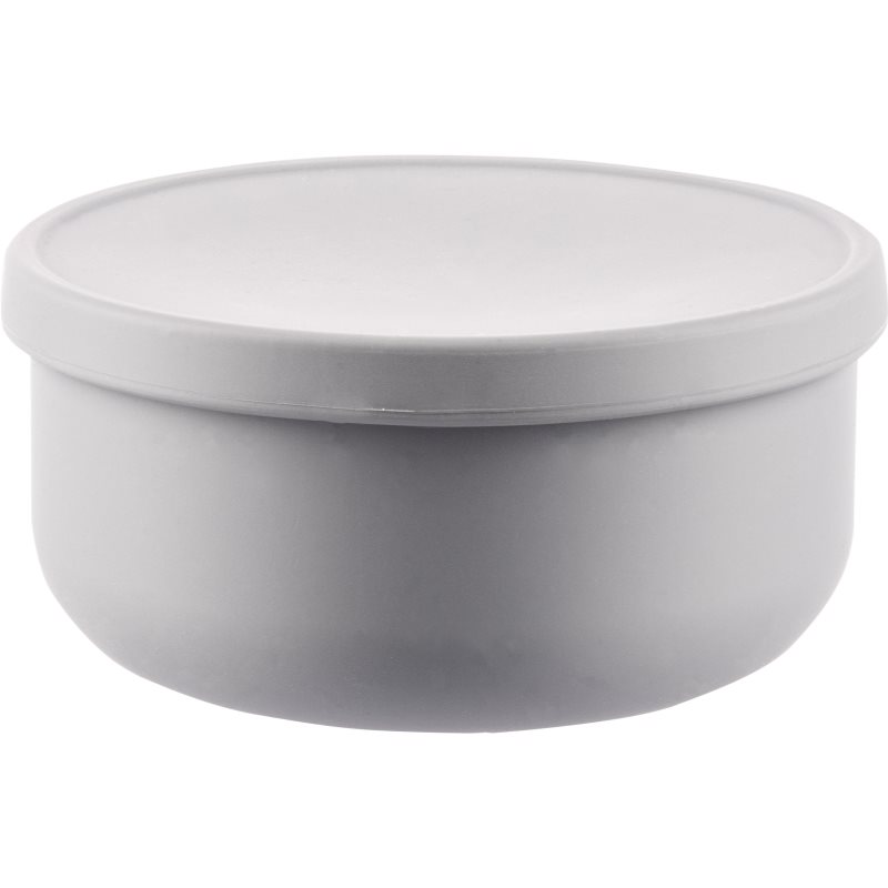 Zopa Silicone Bowl with Lid silikónová miska s viečkom Dove Grey 1 ks
