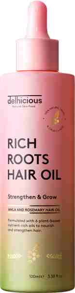 Delhicious, Rich Roots Amla  Rosemary Hair Oil