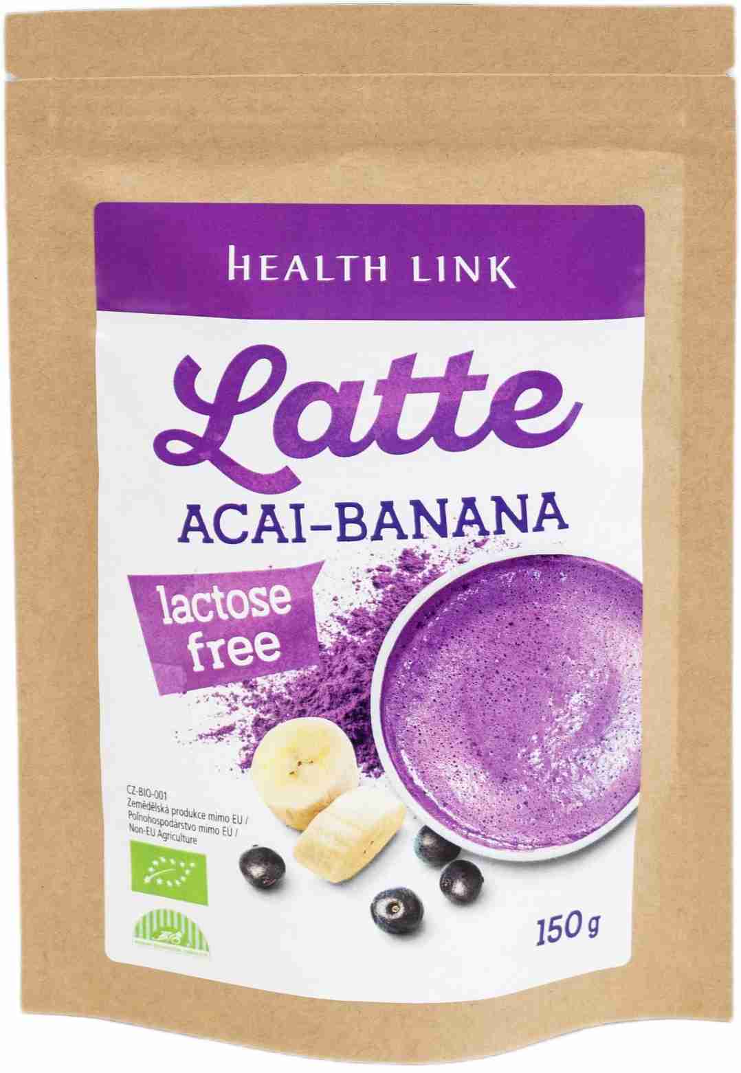 Health link BIO Acai banán latte