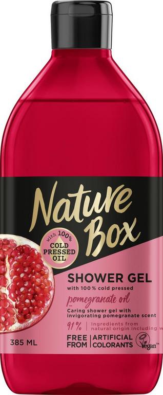 Nature Box sprchovací gél Granátové jablko