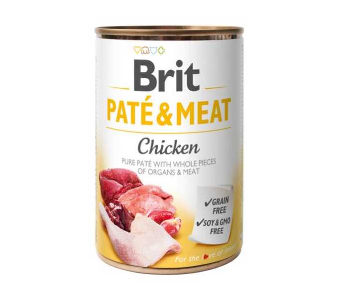 Brit Konzerva Pate  Meat Chicken 400g