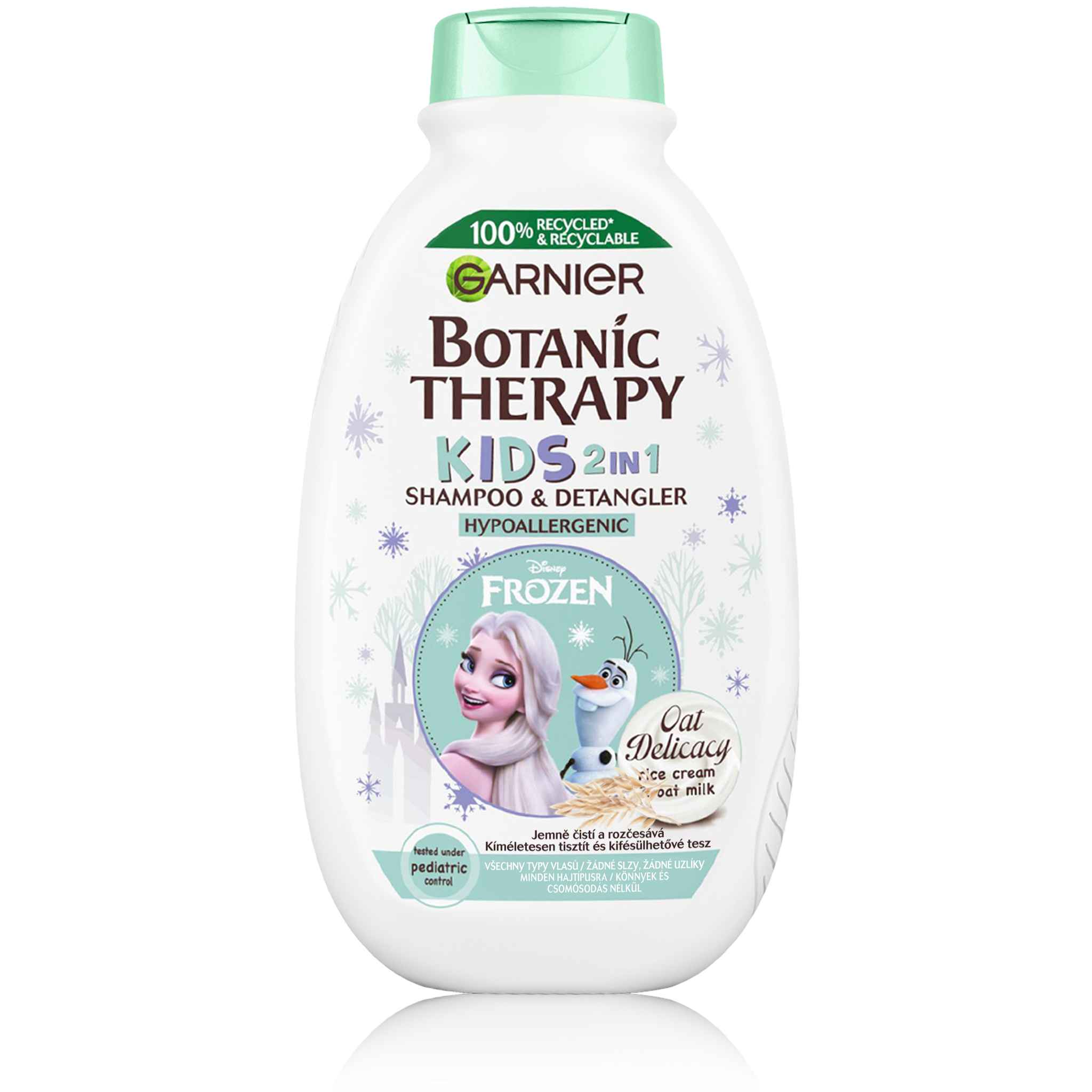 Garnier Botanic Therapy Disney Kids Ľadové kráľovstvo Oat Delicacy 2v1 šampón  kondicionér 400 ml