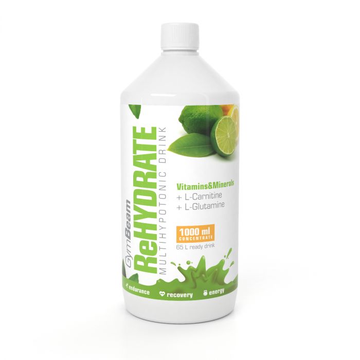 Gymbeam iontovy nápoj rehydrate 1l lesné ovocie