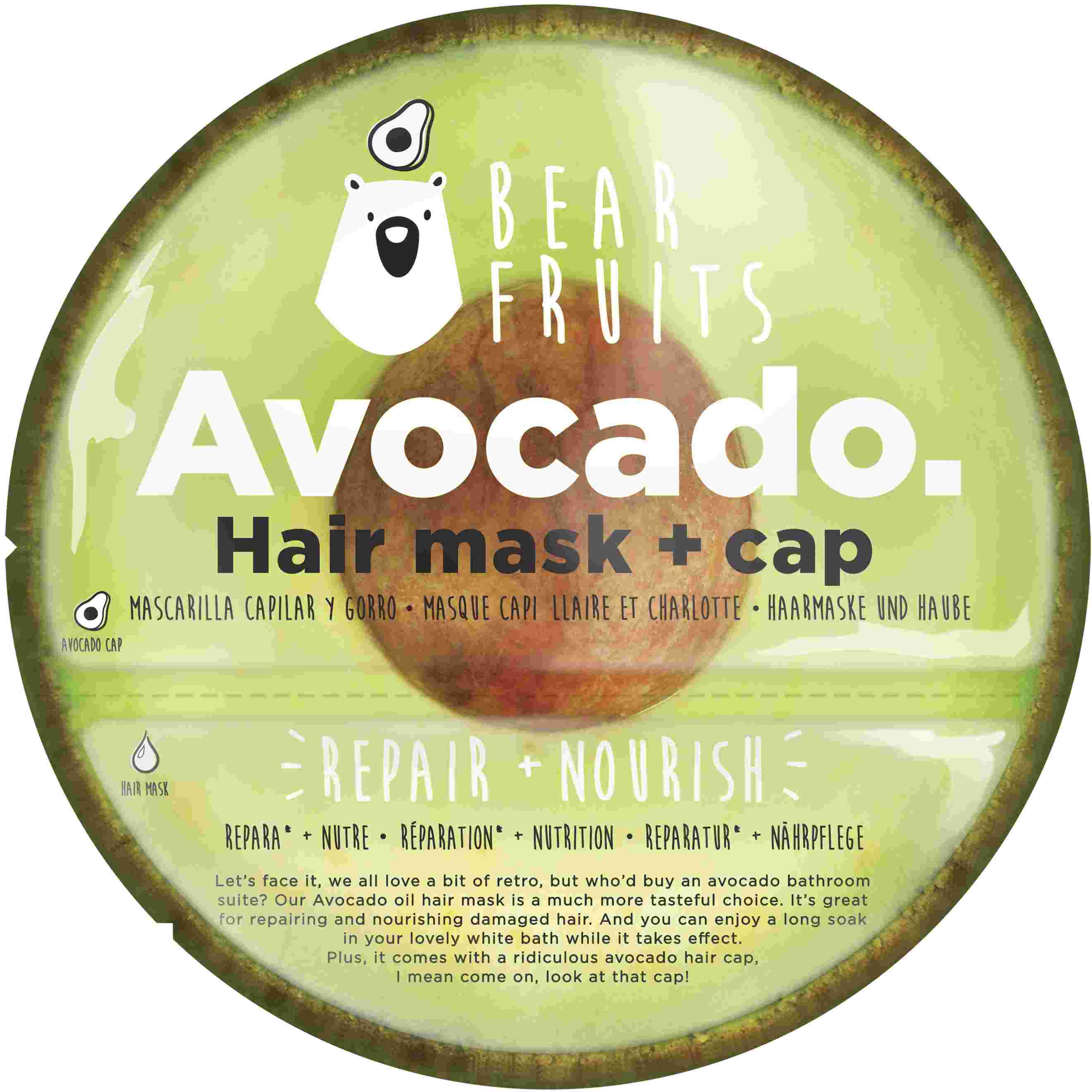 Bear Fruits Maska 20ml Avocado