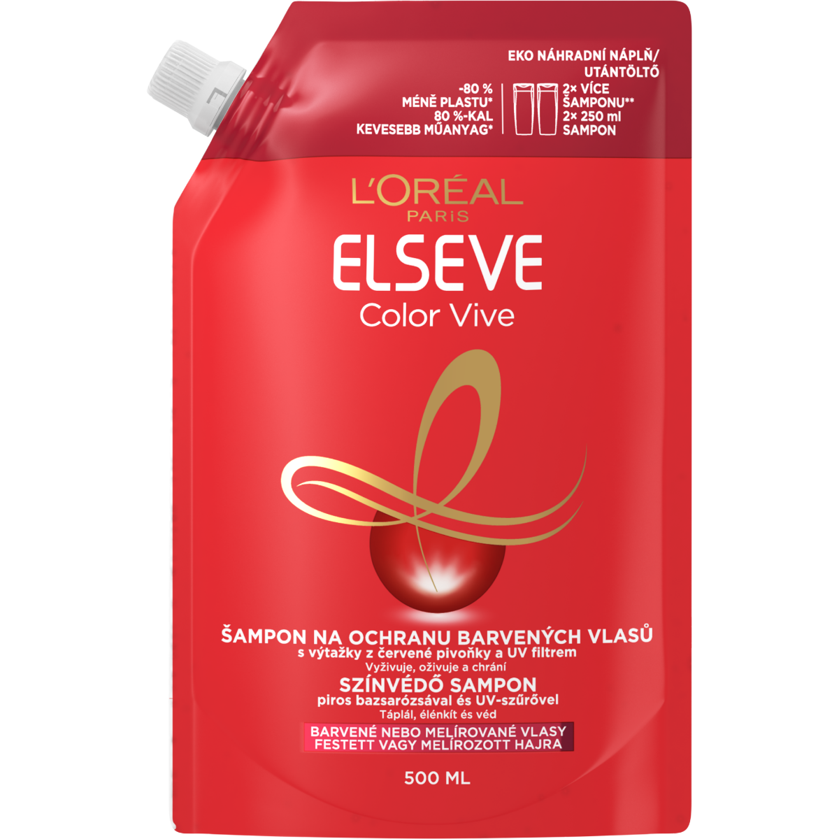LOréal Paris Elseve Color Vive refill šampón pre farbené vlasy