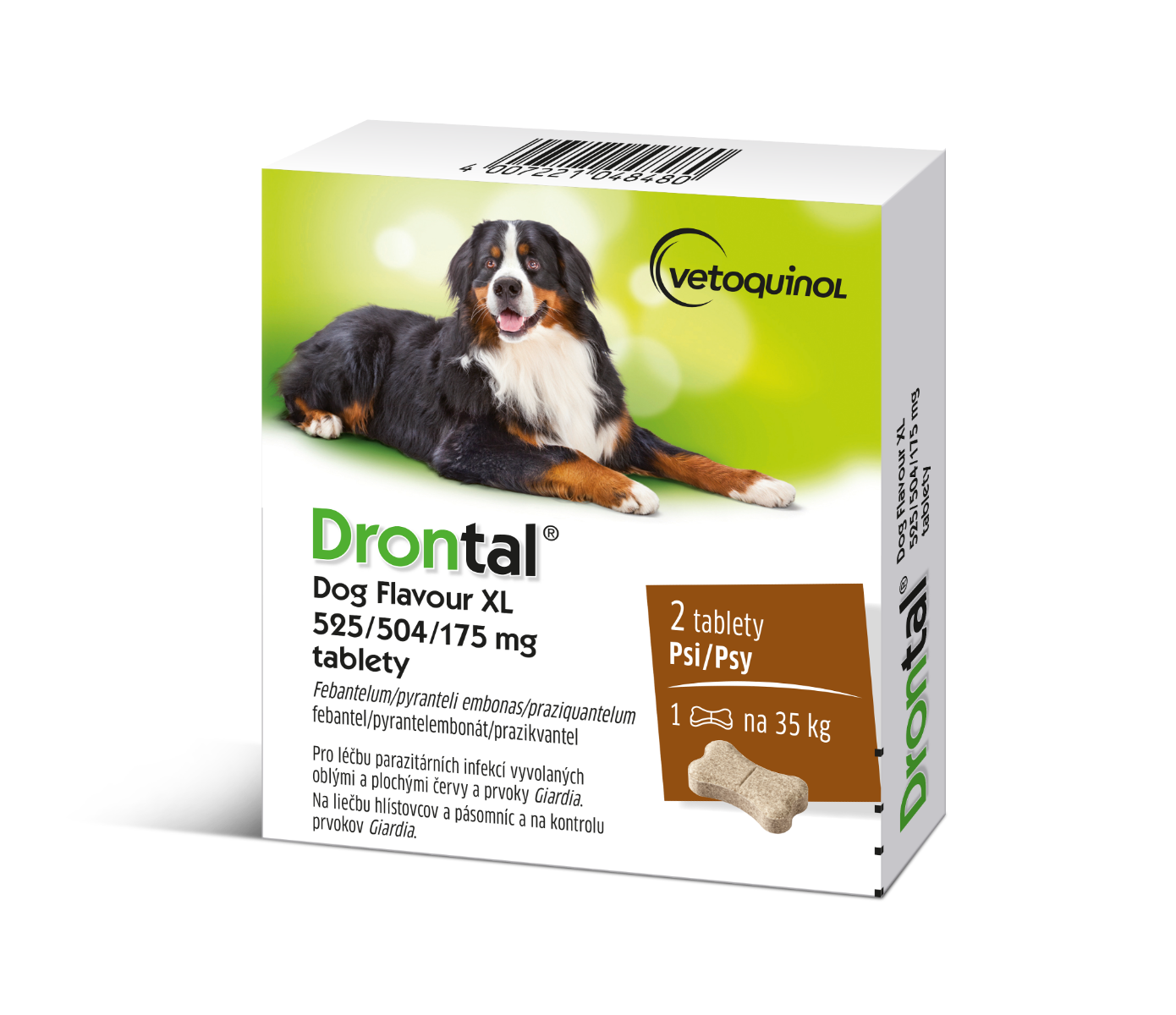 Drontal Dog Flavour XL 525504175 mg tablety