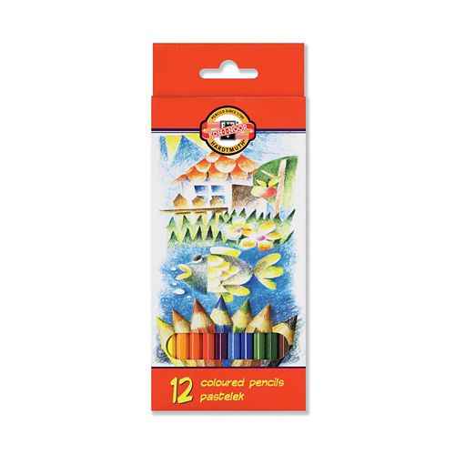 KOH-I-NOOR Ceruzky farebné, 12 kusovbalenie