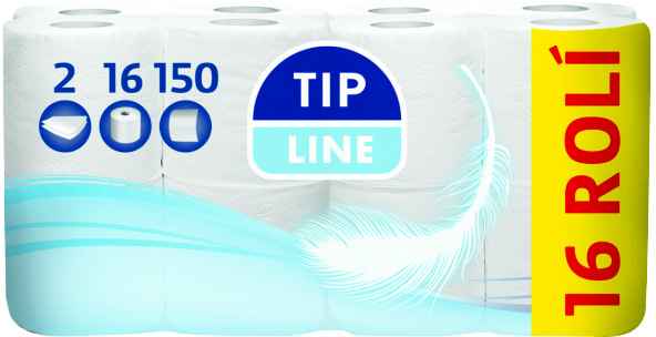 Tip Line Toaletny Papier 16x150utr. 2vr.