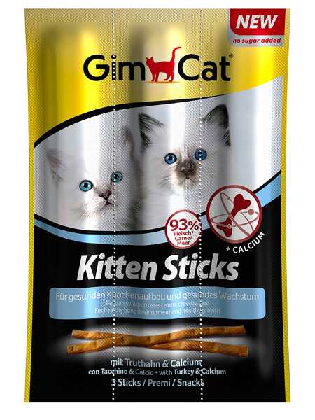 Gimpet Sticks Kitten MoriakVápnik 3ks