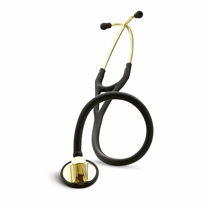 Littmann Master Cardiology Brass Edition, kardiologický stetoskop 2175, čierny