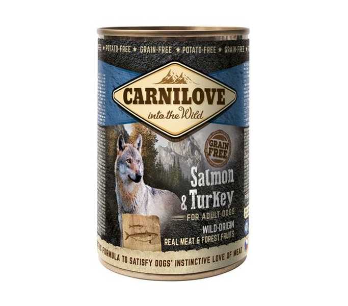Carnilove Konzerva Wild Meat SalmonTurkey 400g
