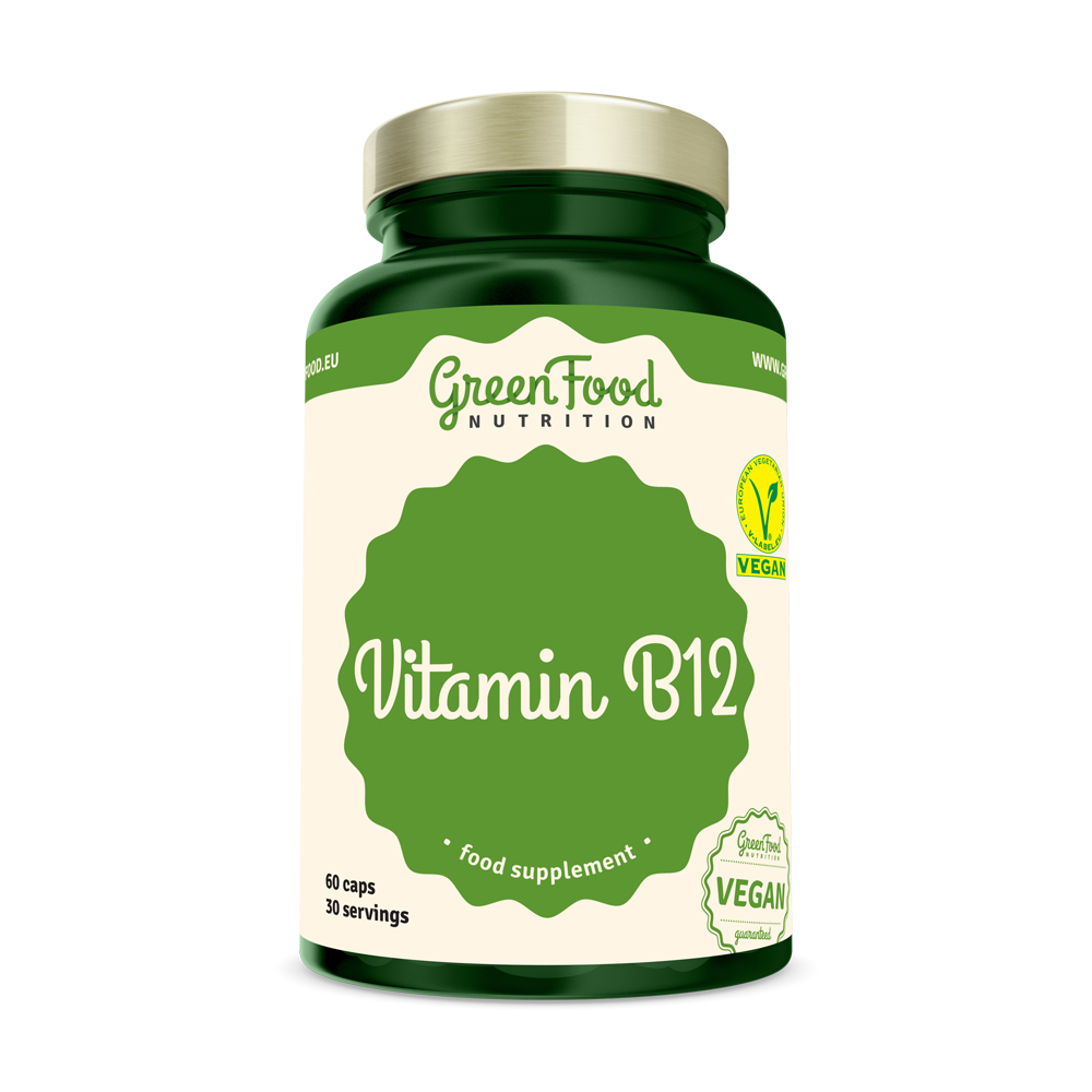 GreenFood Nutrition vit B12 60cps