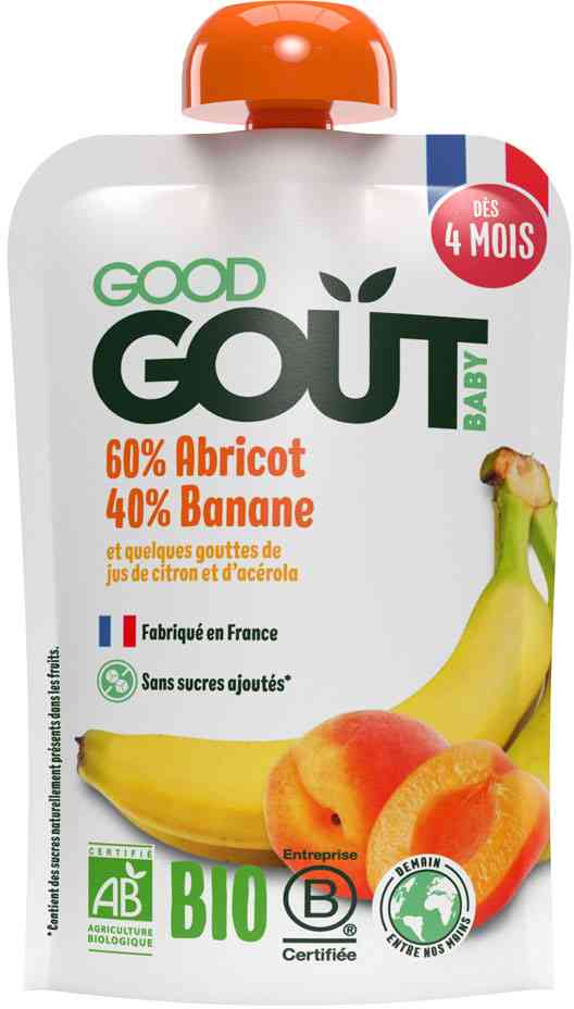 Good Gout BIO Marhuľa s banánom