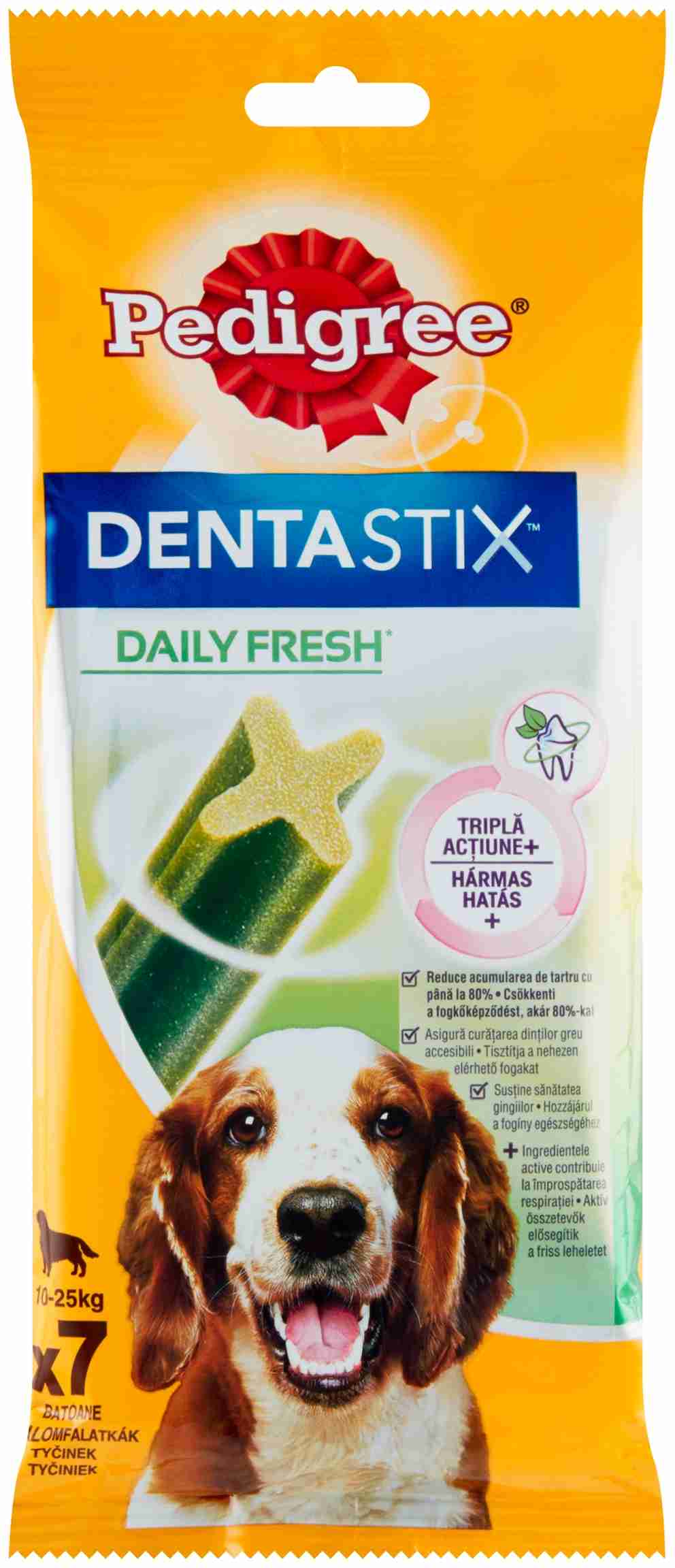 PEDIGREE pochúťka DentaStix Fresh Medium 7pack