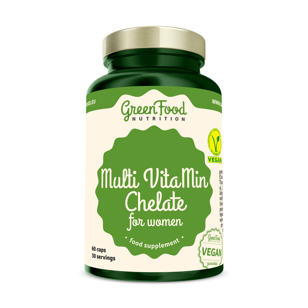 GreenFood Nutrition Multi ChelateG117 women 60cps