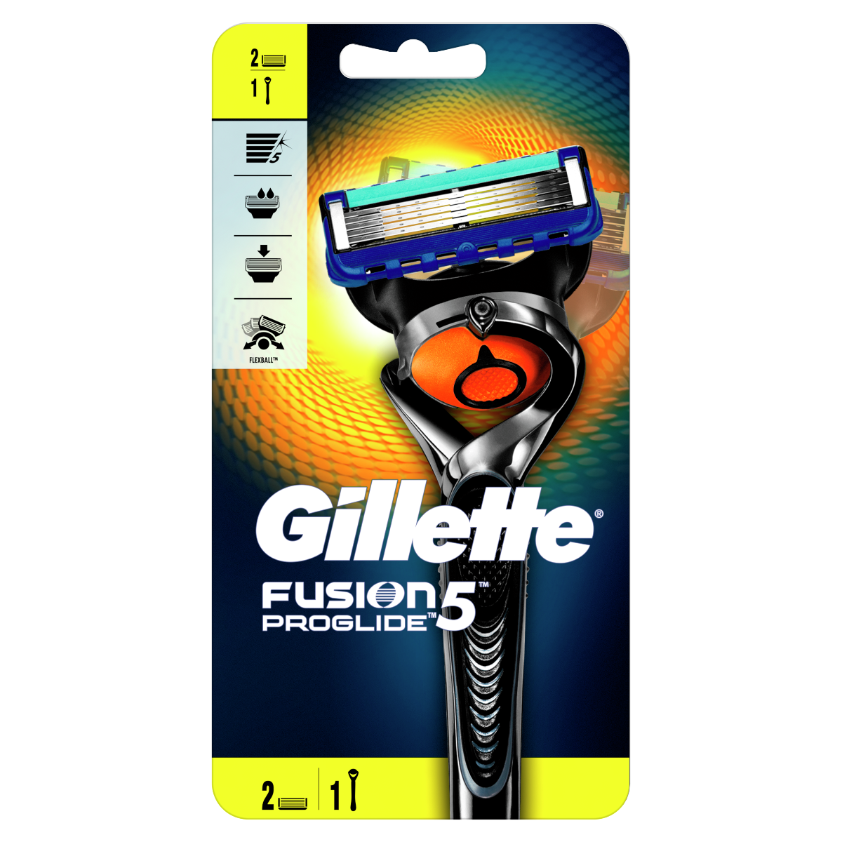 Gillette Fusion Proglide Strojček  2 hlavice