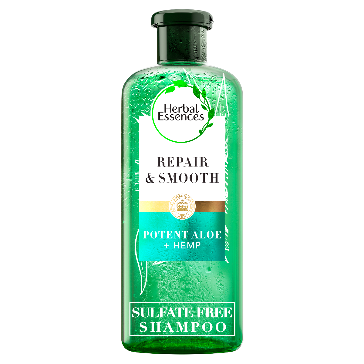 Herbal Essences Bio:renew Šampón bez sulfátov Potent aloehemp 380ml