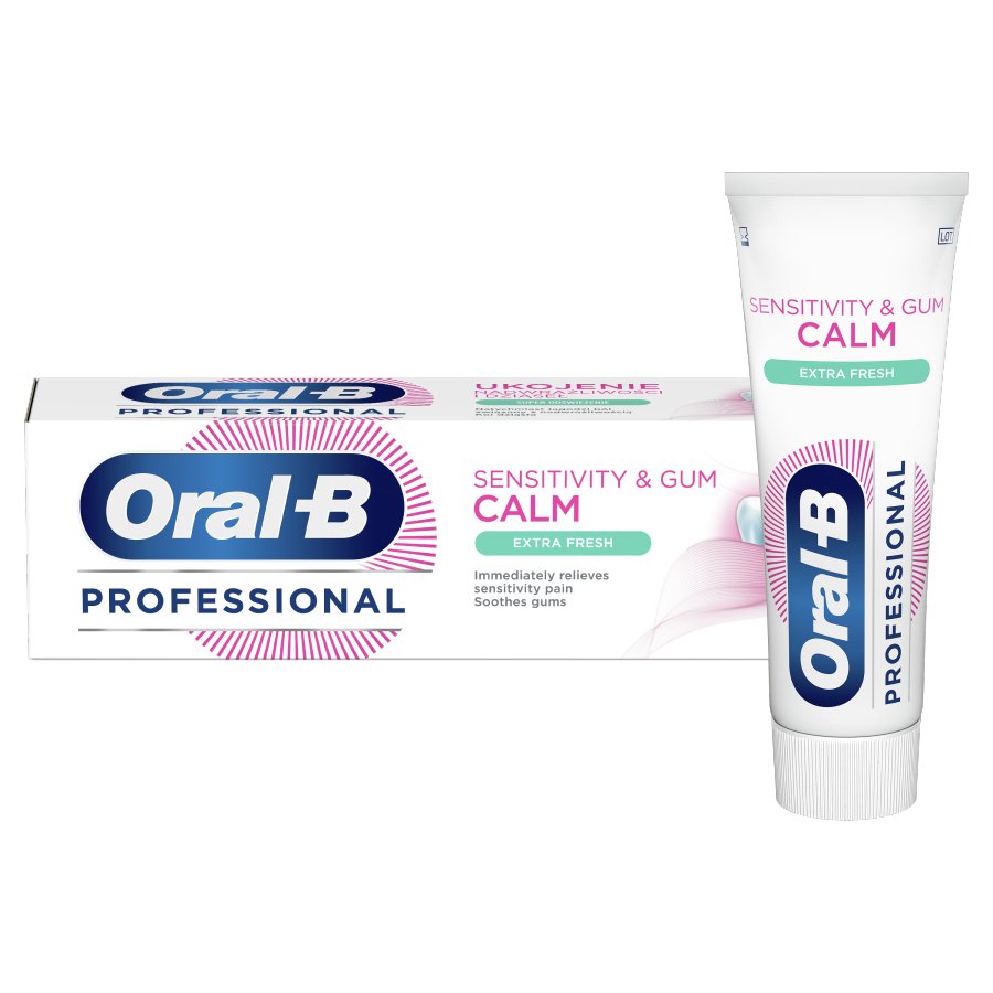 Oral B Professional Sensitivity  Gum Calm Extra Fresh Zubná Pasta 75 ml